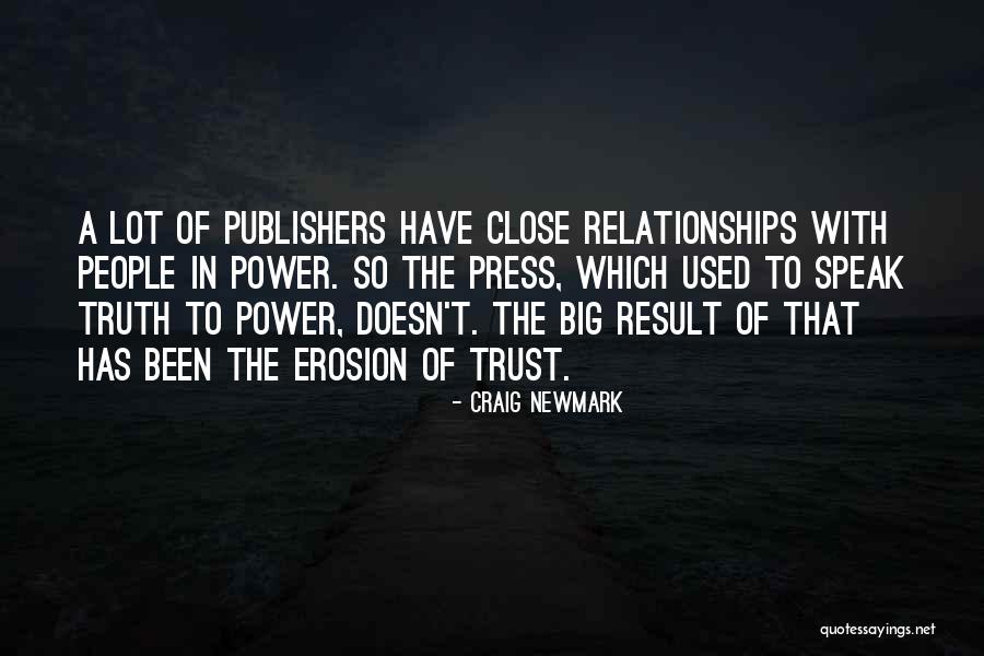 Power In Relationships Quotes By Craig Newmark Power In Relationships Quotes By Craig Newmark