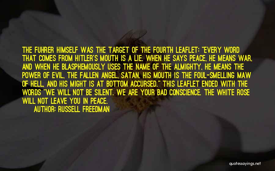 Power In Words Quotes By Russell Freedman