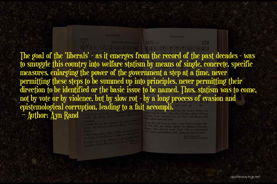 Power Leading To Corruption Quotes By Ayn Rand