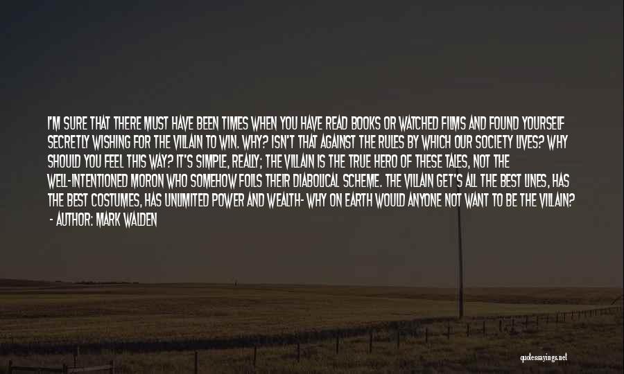 Power Lines Quotes By Mark Walden