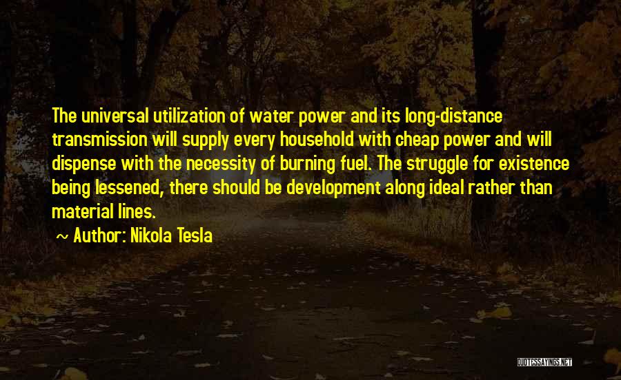 Power Lines Quotes By Nikola Tesla