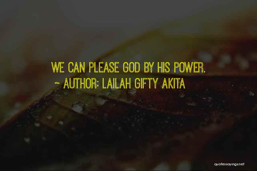 Power Obey Quotes By Lailah Gifty Akita