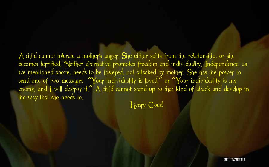 Power Of A Mother Quotes By Henry Cloud Power Of A Mother Quotes By Henry Cloud