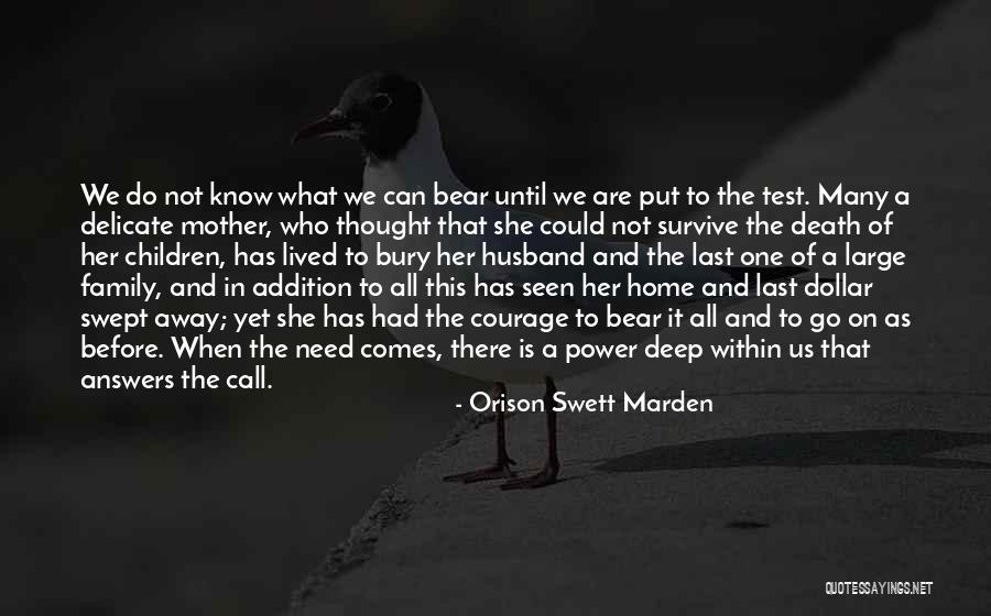 Power Of A Mother Quotes By Orison Swett Marden Power Of A Mother Quotes By Orison Swett Marden