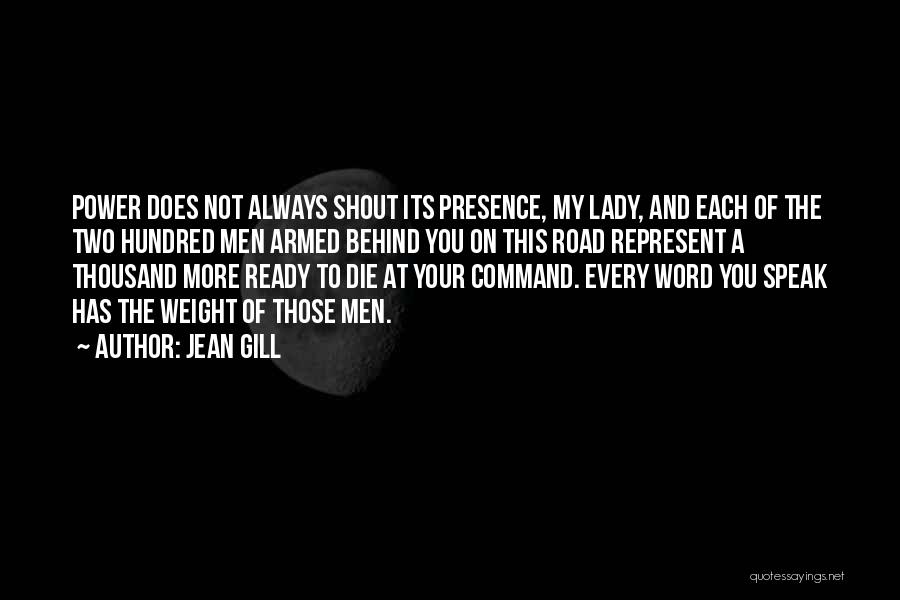 Power Of A Word Quotes By Jean Gill