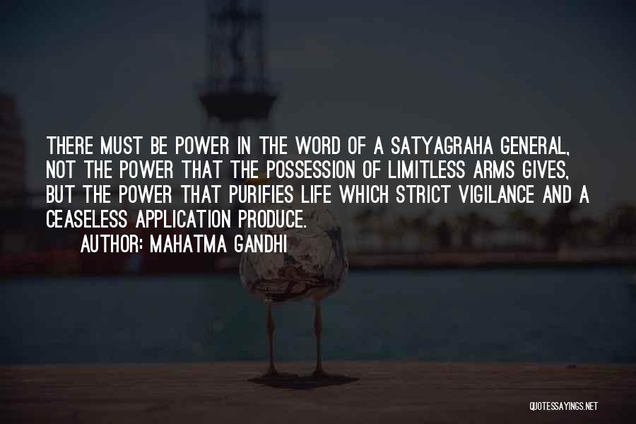 Power Of A Word Quotes By Mahatma Gandhi