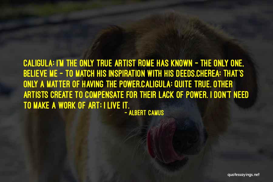 Power Of Art Quotes By Albert Camus