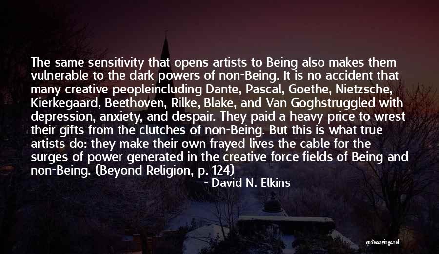 Power Of Art Quotes By David N. Elkins