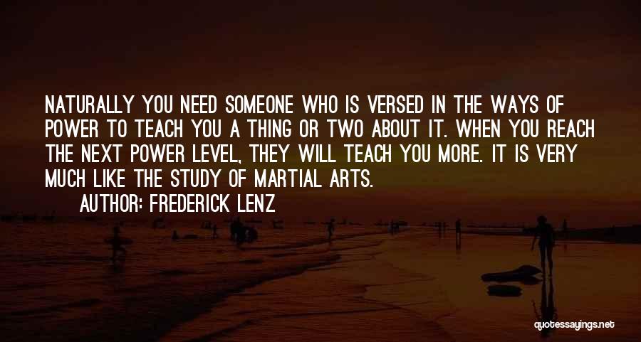 Power Of Art Quotes By Frederick Lenz
