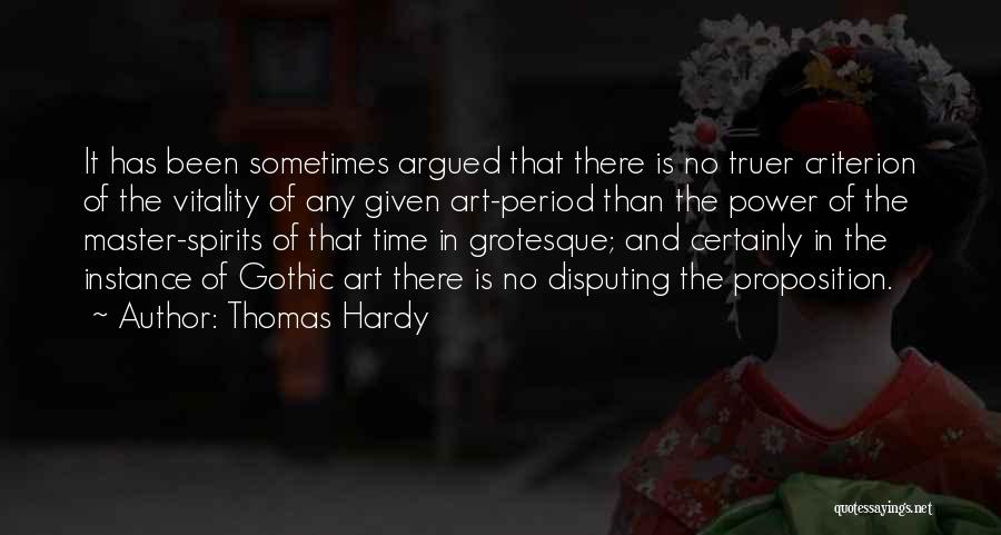 Power Of Art Quotes By Thomas Hardy