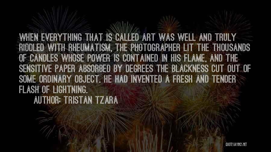 Power Of Art Quotes By Tristan Tzara