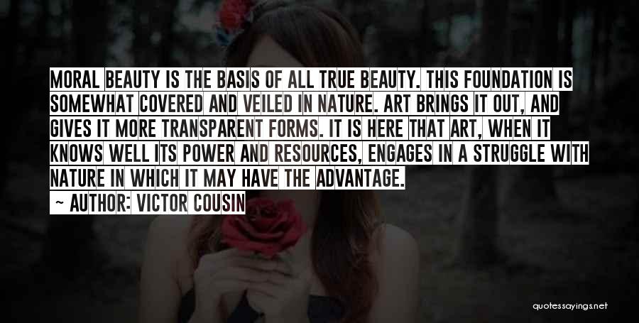 Power Of Art Quotes By Victor Cousin