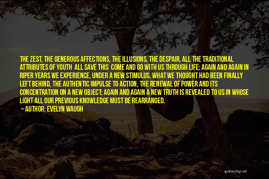 Power Of Concentration Quotes By Evelyn Waugh