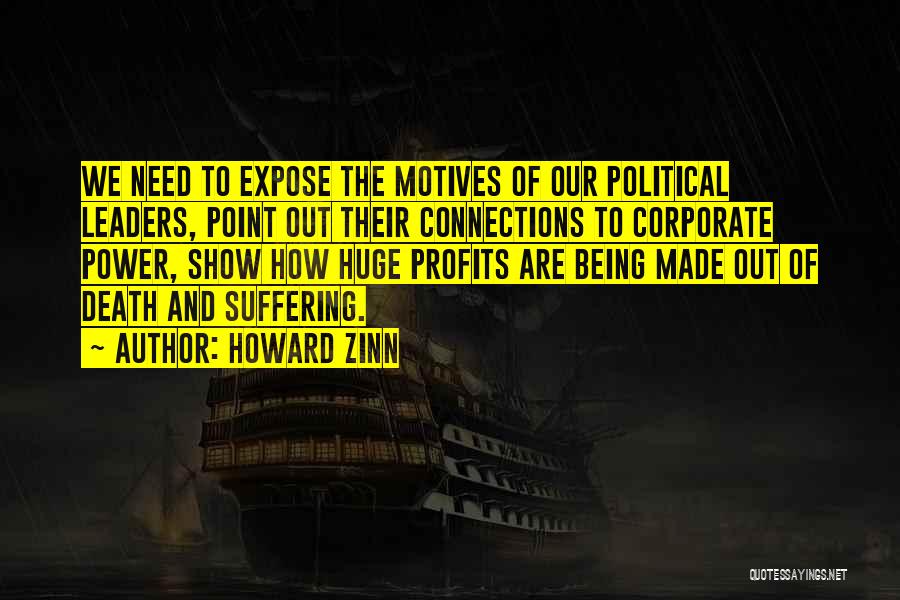 Power Of Connections Quotes By Howard Zinn