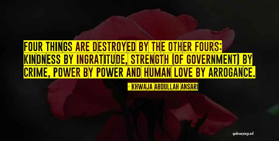 Power Of Four Quotes By Khwaja Abdullah Ansari Power Of Four Quotes By Khwaja Abdullah Ansari