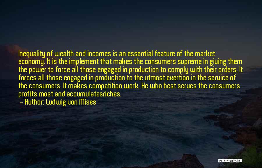 Power Of Giving Quotes By Ludwig Von Mises