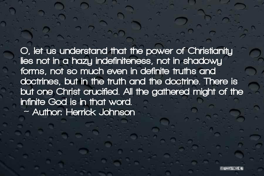 Power Of God Word Quotes By Herrick Johnson