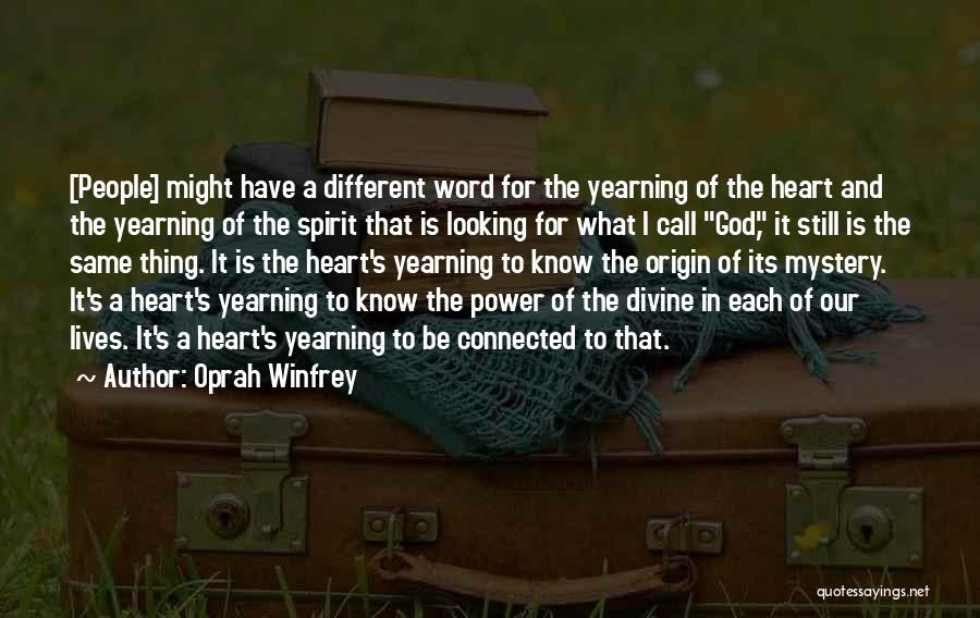 Power Of God Word Quotes By Oprah Winfrey