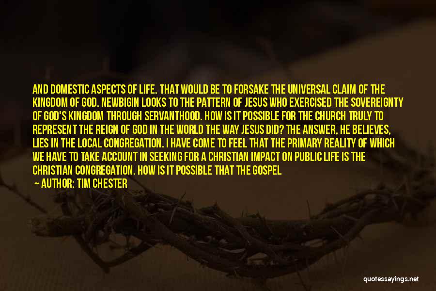 Power Of God Word Quotes By Tim Chester