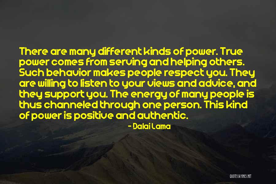Power Of Helping Others Quotes By Dalai Lama Power Of Helping Others Quotes By Dalai Lama