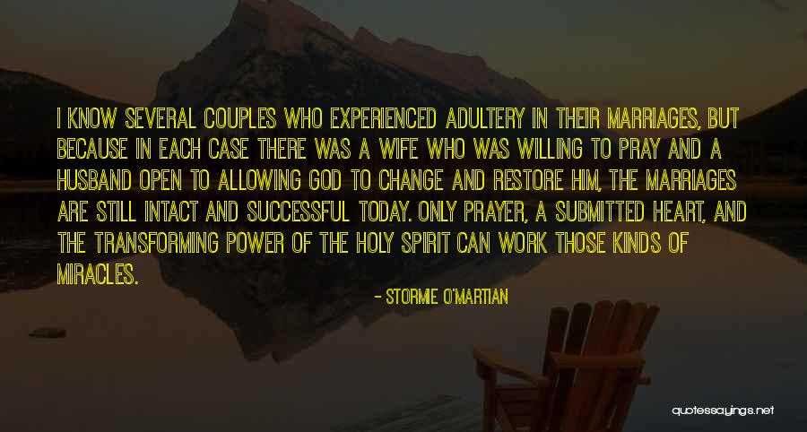 Power Of Holy Spirit Quotes By Stormie O'martian Power Of Holy Spirit Quotes By Stormie O'martian