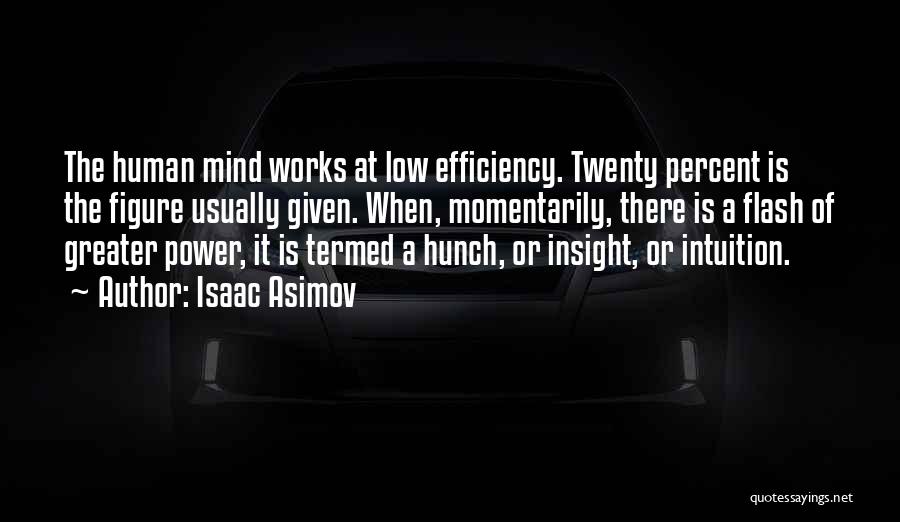 Power Of Human Mind Quotes By Isaac Asimov