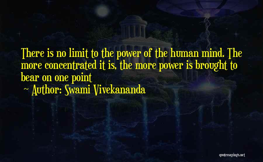 Power Of Human Mind Quotes By Swami Vivekananda