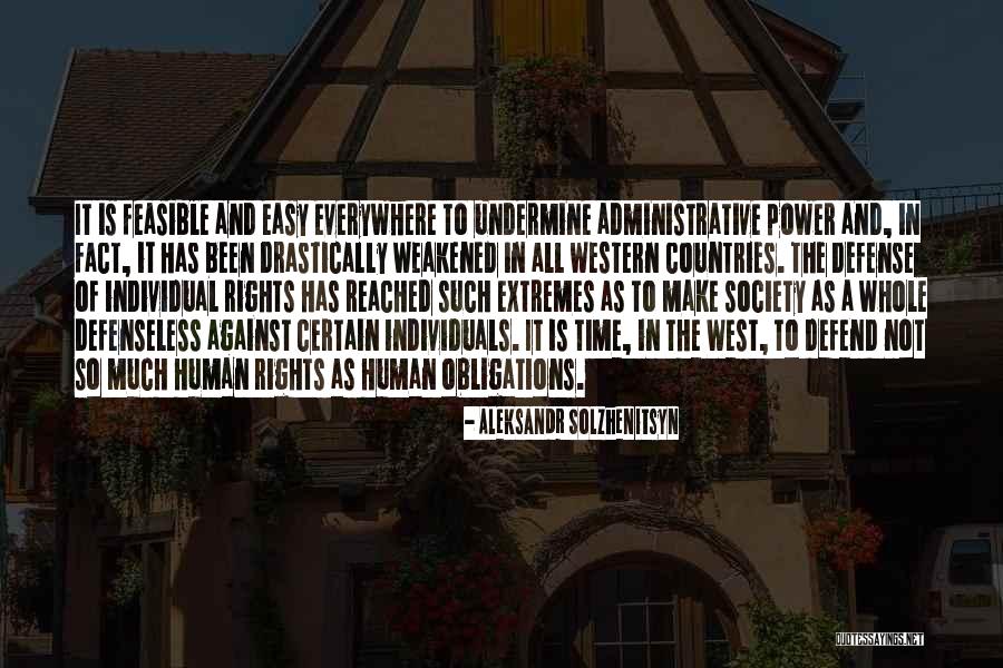 Power Of Individuals Quotes By Aleksandr Solzhenitsyn