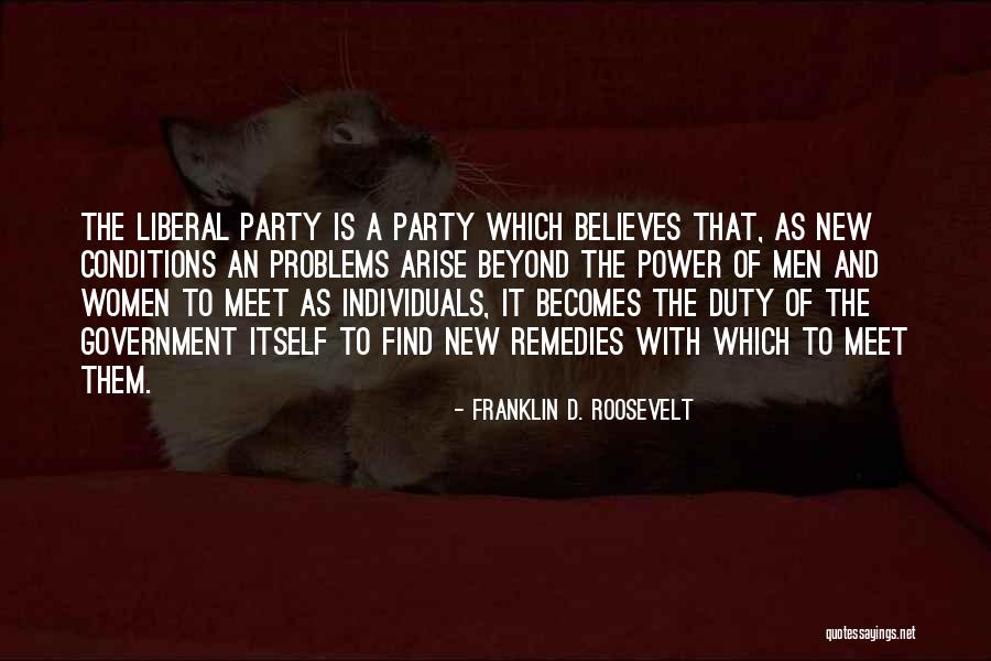 Power Of Individuals Quotes By Franklin D. Roosevelt