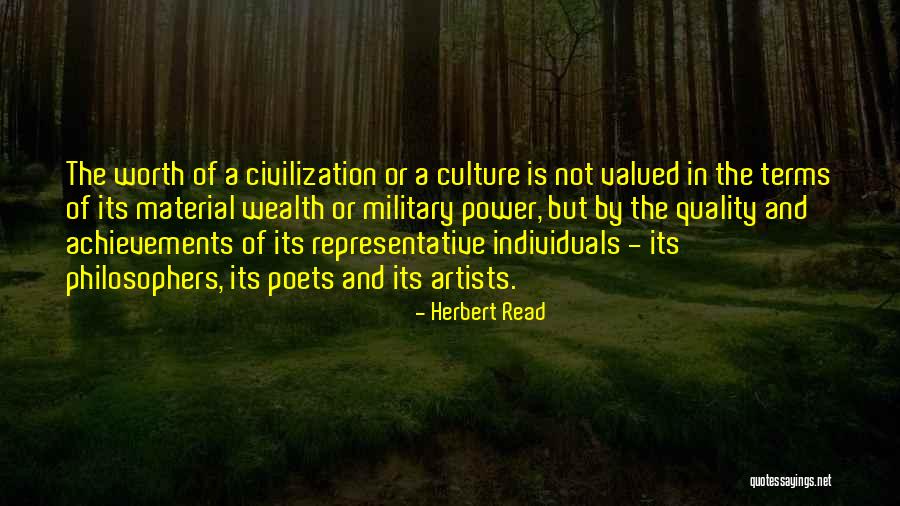 Power Of Individuals Quotes By Herbert Read