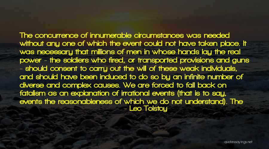 Power Of Individuals Quotes By Leo Tolstoy