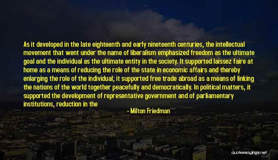 Power Of Individuals Quotes By Milton Friedman Power Of Individuals Quotes By Milton Friedman