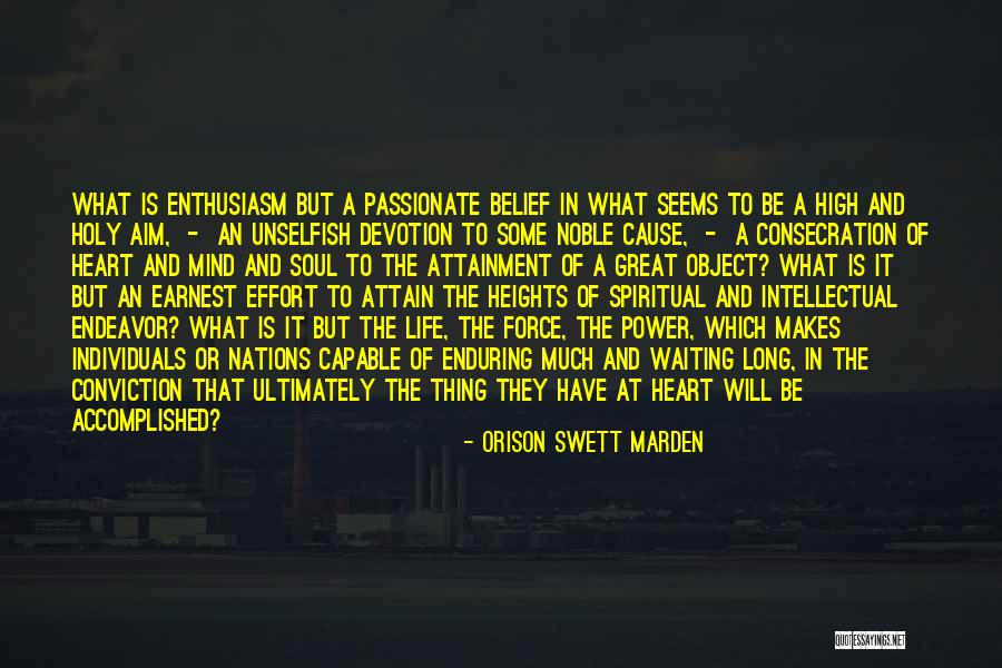 Power Of Individuals Quotes By Orison Swett Marden