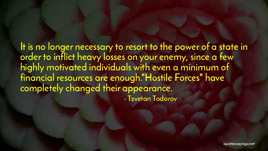 Power Of Individuals Quotes By Tzvetan Todorov