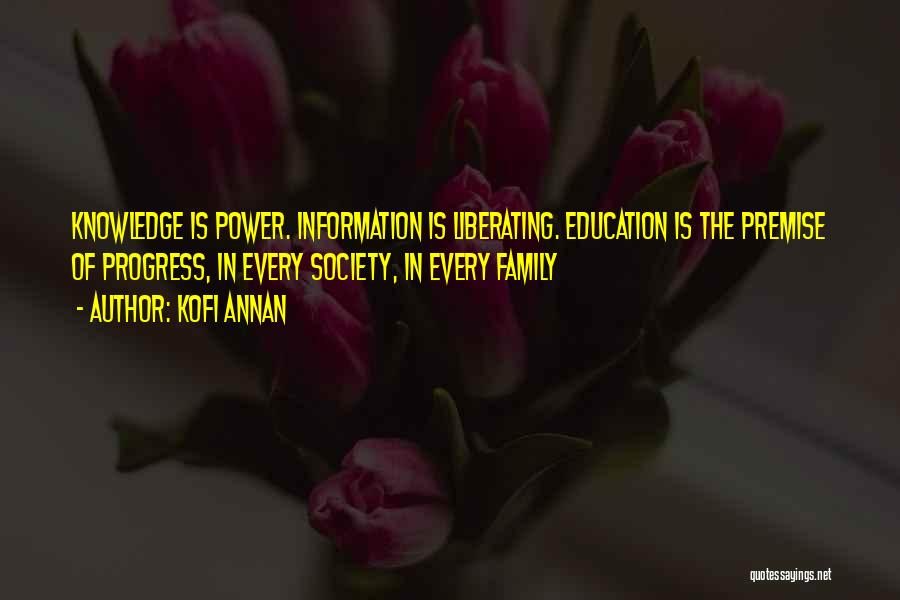 Power Of Knowledge Quotes By Kofi Annan