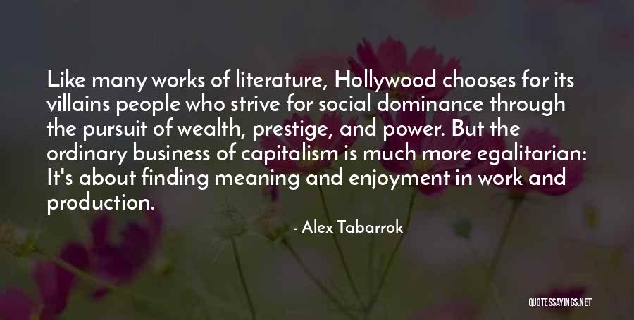 Power Of Literature Quotes By Alex Tabarrok