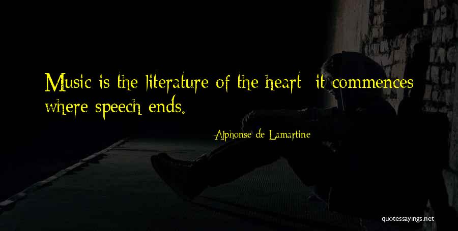 Power Of Literature Quotes By Alphonse De Lamartine