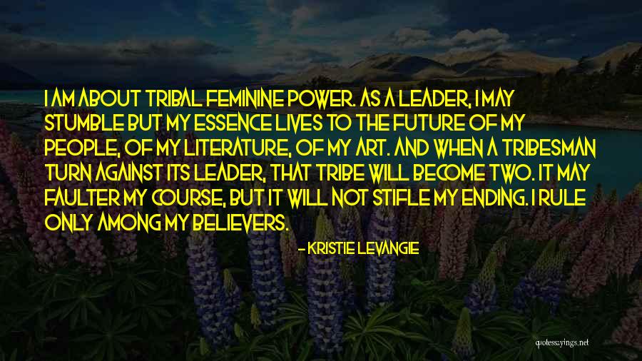 Power Of Literature Quotes By Kristie LeVangie