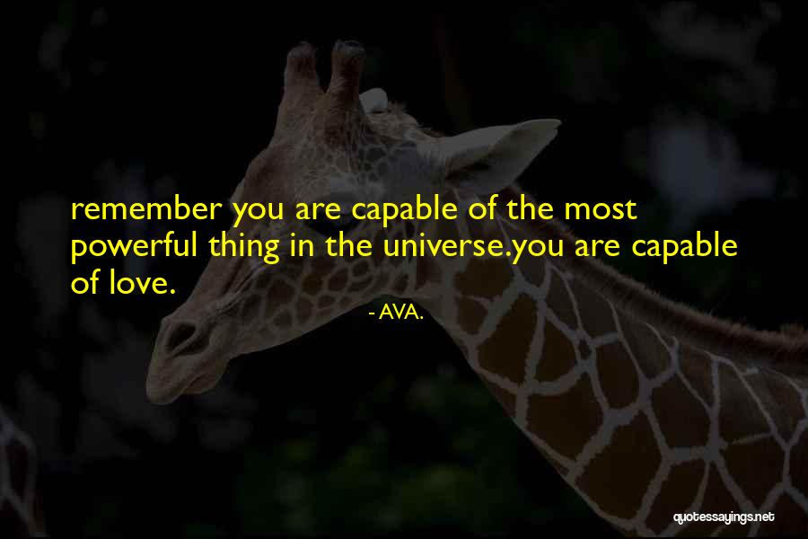 Power Of Love Quotes Quotes By AVA. Power Of Love Quotes Quotes By AVA.