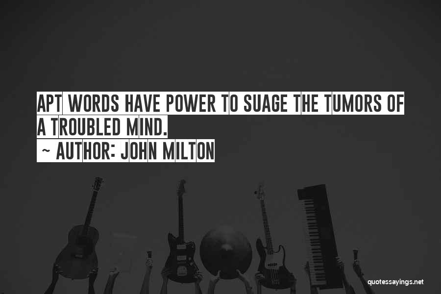 Power Of Mind Quotes By John Milton