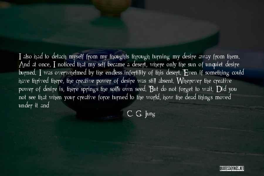 Power Of My Thoughts Quotes By C. G. Jung Power Of My Thoughts Quotes By C. G. Jung