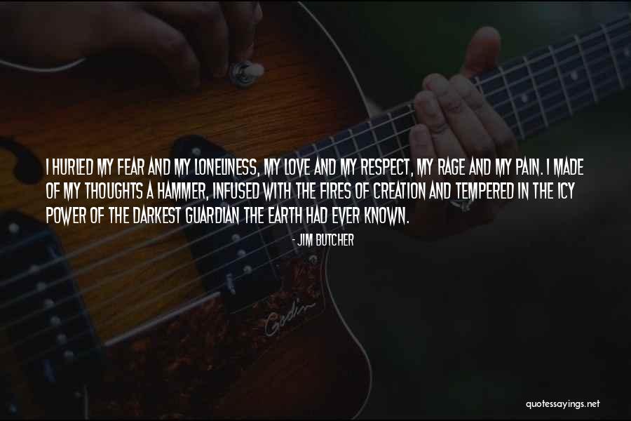 Power Of My Thoughts Quotes By Jim Butcher Power Of My Thoughts Quotes By Jim Butcher