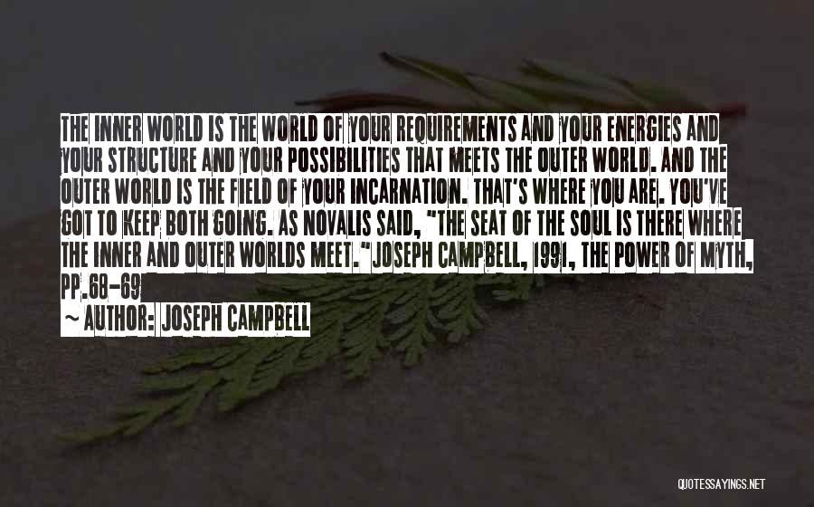 Power Of Myth Quotes By Joseph Campbell