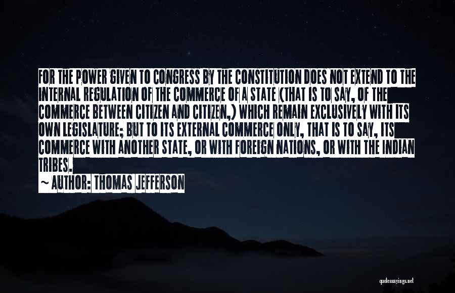 Power Of Nations Quotes By Thomas Jefferson