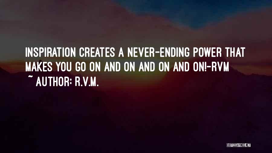Power Of One Motivational Quotes By R.v.m.