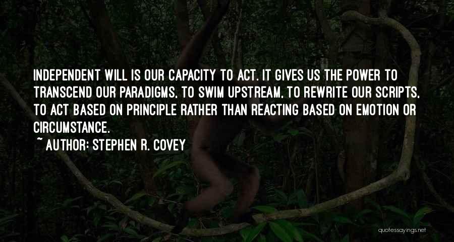 Power Of One Motivational Quotes By Stephen R. Covey