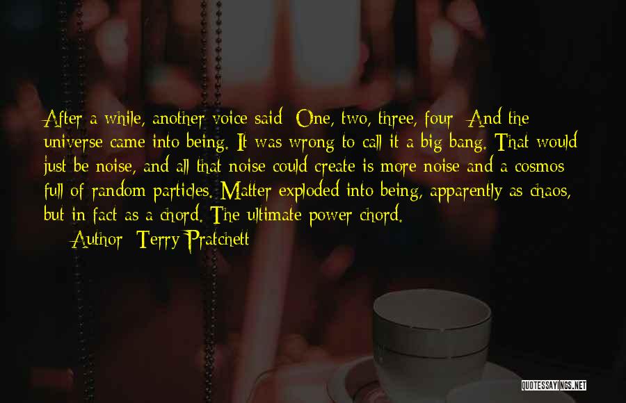 Power Of One Voice Quotes By Terry Pratchett