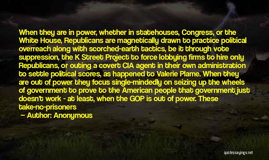 Power Of One Vote Quotes By Anonymous