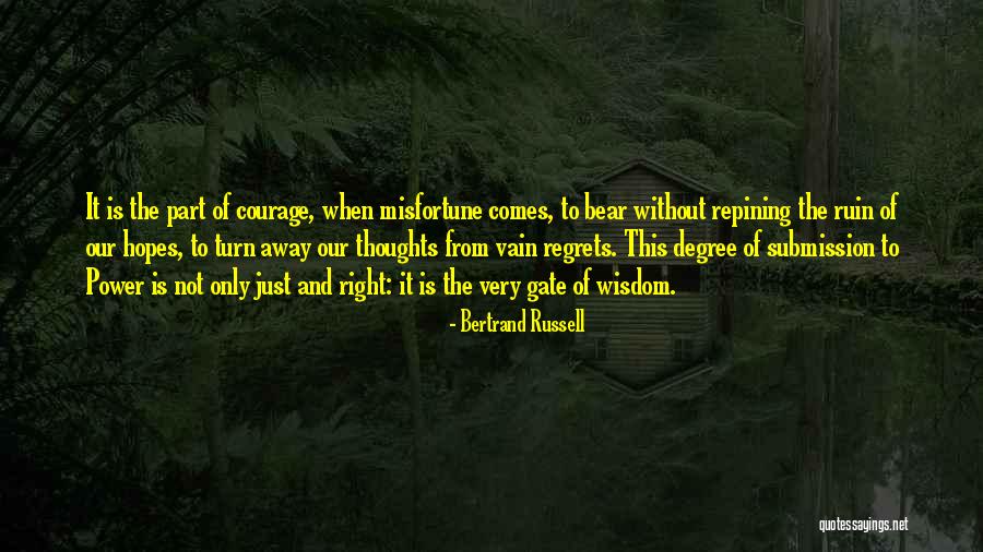 Power Of Our Thoughts Quotes By Bertrand Russell