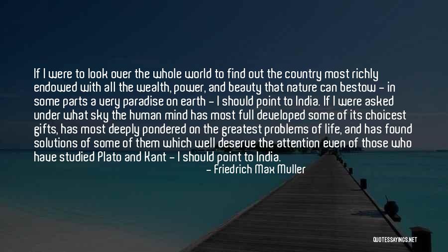 Power Of Our Thoughts Quotes By Friedrich Max Muller